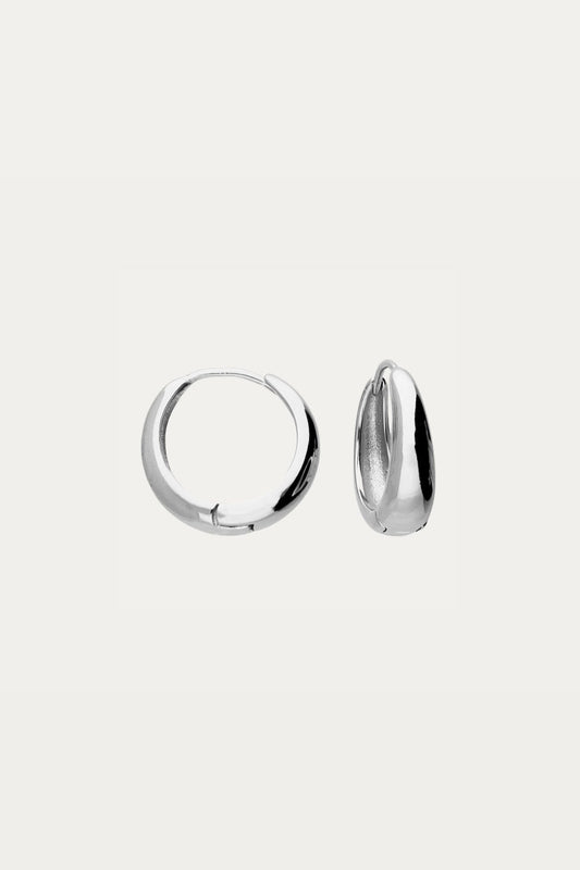 Bold Hoops Silver