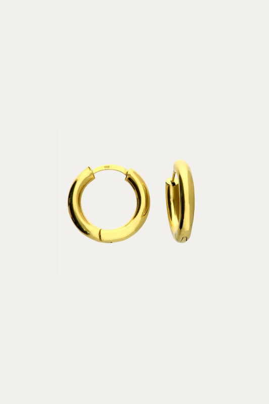 Basic Gold Hoops Small